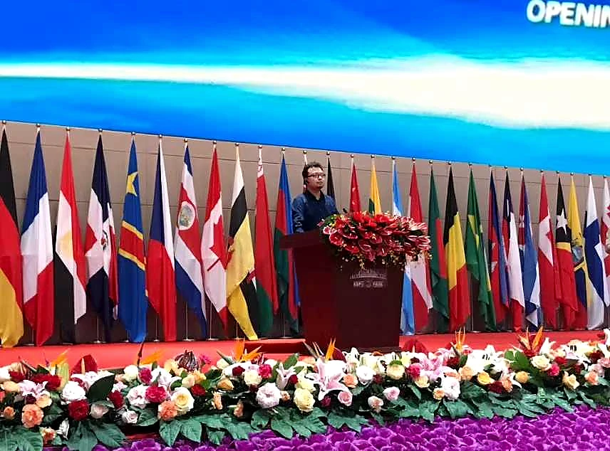 2018年南博会企业推介交流现场